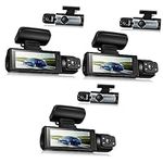 Gatuida 3pcs Car Camera Dashcam for