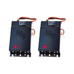 Etrogo Ultrasonic Repeller for Rodents Martens Mouse Repeller for Car Powered by 12 V 24 V Battery Pack of 2