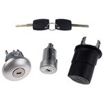 temproad Compatible With For Transit Mk8 Door Lock Bonnet Ignition Barrel Switch Set GK31V22050GG 2014 on