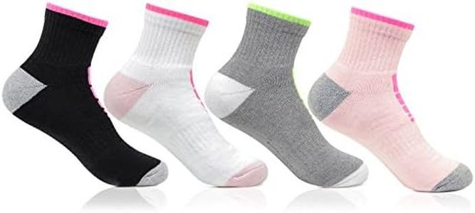 Bonjour Women Modern Cotton Regular Socks, 4.0 Count Multicoloured