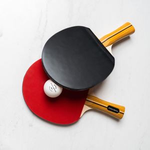 PRO SPIN 4-Player Table Tennis Set – Paddles and Balls Included