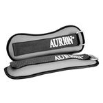 Aurion by 10 club Weight Band 1 KG X 2 (Grey) | Resistance Exercise | Wrist Ankle | Fitness Band | Workout Equipment Neoprene Fixed Weight | Multi-Purpose | Men and Women Band