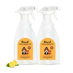 Petterati Pet Safe Surface Disinfectant -Citrus (500ml) | Pack of 2 | BKC, Chemical & Alcohol Free | Kills 99.9% Germs | Safe for Both Dogs and Cats