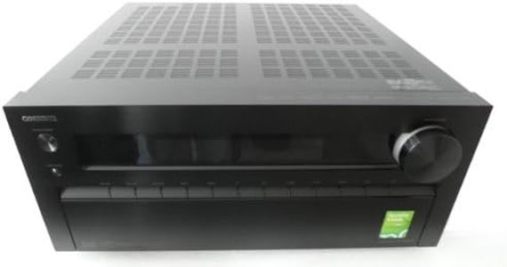Onkyo tx-nr1010 (B) A/V della rete del ricevitore (7.2 canali, THX Ultra2 Plus, iSV, hqv, 4 K, 200 W/canali) nero