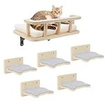 Cat Hammock Cat Wall Shelves with 5