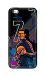 PRINTFIDAA® Printed Hard Back Cover for Apple iPhone 5S Back Cover (Famous Football Player -V1) -190724(DK)