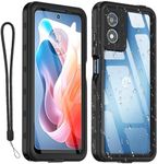 AICase Waterproof Case for Motorola Moto G Play (2024) Built-in Screen Protector, IP68 Certified 360 Full Body Shockproof Drop Protection Underwater Clear Protective Phone Case for Moto G Play 2024