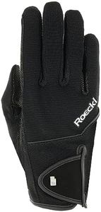 Roeckl Unisex Milano Winter Riding Glove, Black, 7