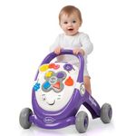 Baybee Oleo Baby Walker for Kids, Baby Push Walker with Music, LED Light, Rotating Gears & Grip Handle | Activity Kids Walker for Baby Toddlers | Baby Walkers for 0 to 2 Years Boy Girl (Purple)