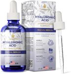 Hyaluronic Acid Serum for Skin - 100% Pure Medical Quality Clinical Strength Formula - Anti Ageing Formula