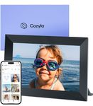 Cozyla Digital Picture Frame WiFi Send Pictures & Videos via Google Photos Email Web Browser Instagram Phone App Unlimited Storage Digtal Photo Frame Electronic Picture Frame Slideshow 10.1 Inch Black