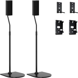 Soporte ajustable para altavoces Bose con soporte deslizante, para Bose UB-20, UB-20 II, WB-50 II, UFS-20 II, UTS-20 II, CM520, CineMate II, GS II, para soportes de pie de altavoz Bose, paquete de 2