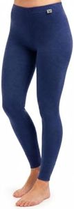 100% Merino Wool Leggings Women - Thermal Underwear Base Layer Pants