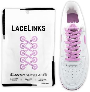 Elastic No Tie Shoe Laces – Quick Lock Stretchy Shoelaces for Adults & Kids, Sneakers, Running and Casual Shoes