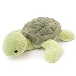 OUKEYI 12" Weighted Plush Cute Turtle Stuffed Animals, Soft Sea Turtle Plush Toy Tortoise Plushies Pillow - Present for Kids, Babies, Toddlers