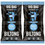 BEEFit Biltong Beef Jerky Big Bag - Healthy High Protein Snacks, Gluten Free and Keto Friendly Snack - Perfect for On-The-Go or Fitness Enthusiasts - 500g (Traditional, 2x250g)