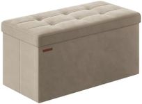 SONGMICS Storage Ottoman Bench, Fol