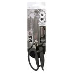 Tonic Studios Tim Holtz Recoil Scissors - Titanium Coated, Double-Bevelled Blades, Black (9.5'')