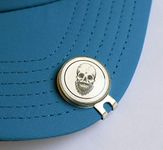 GolfBasic Magnetic Cap Clip and Ball Marker - Various Models (Skull)