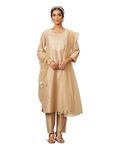 Amazon Brand - Myx Women's Rayon Salwar Suit (AW24-MYX-SKD-VN-01_Golden Beige_M)