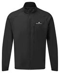 Ronhill Men's Core Running Jacket, All Black, XL UK