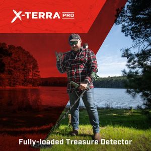 Minelab X-Terra Pro Metal Detector – Black