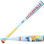 Louisville Slugger 2026 Backyard Baseball Limited Edition Pablo (-12.5) T-Ball Bat, Yellow/Light Blue, 26"/ 13.5 oz