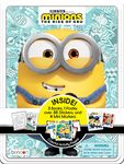 Despicable Me Minions Rise of Gru Activity Tin with Coloring Book, Stickers, Markers, and Poster AS47657