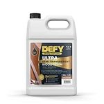 DEFY Ultra Semi Transparent Exterior Wood Stain - Premium Stain & Sealer, Light Walnut 1 Gallon