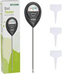 lehomle Soil Moisture Meter,Plant Water Meter,Moisture Meter for House Plants,Plant Care Tools(Black