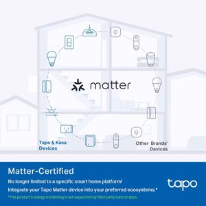 Tapo Smart Power Strip – 4 Outlets, Surge Protection, Wi-Fi Control