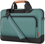 DOMISO 17-17.3 Inch Laptop Shoulder Bag Sleeve Case with Strap Compatible with 17" Computer, 17.3" HP Pavilion 17/MSI GS73VR Stealth Pro/Dell Inspiron 17, Dell/Acer/HP/MSI/ASUS PC Bag,Green