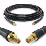 Proxicast 36 ft SMA Male to SMA Female Premium 400 Series Low-Loss Coax Cable (50 Ohm) - Antenna Lead Extender for 4G LTE, 5G Modems/Routers, Ham, ADS-B, & GPS (Not for TV or WiFi) (ANT-140-001-36)