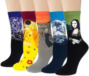 Chalier Womens Fun Socks Famous Pai