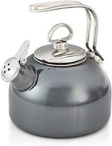 Chantal Enamel-On-Steel Classic Teakettle 1.8-Qt. Onyx