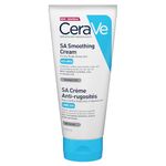 CeraVe SA Smoothing Cream Tube With Salicylic Acid, 10% Urea & 3 Essential Ceramides, Gentle Exfoliating Body Cream for Dry Rough Bumpy Skin, Fast-Absorbing, Dermatologist Developed, 177ml