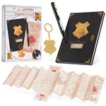 Harry Potter Stationery Set with Notebook and Pen Set Key Ring and Marauders Map