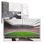 Soulaca 27inch Smart LED Mirror TV for Bathroom,1080P Waterpoof with Wi-Fi and Bluetooth, Integrated with Speaker, Android 14.0, 2025 Model