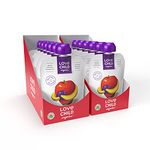 Love Child Organics Superblends Baby Food, Apples, Bananas, Blueberries, 128ml Pouch Puree (12 Pack) 6 months plus