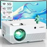 Projector with 5G WiFi and Bluetoot