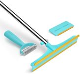 The Uproot Clean Xtra, Mini & Deshedder Bundle - Pet Hair Removal Tool & Dog Brush for Shedding - Easy Cat & Dog Hair Remover Carpet Rake Set with Special Grooming Brush