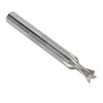 Dovetail End Mill Cutter 5mm Dovetail Cutter Metric High Hardness Alloy 4 Flutes Fast Drilling Milling Cutter for Processing Stainless Steel (5 X 75° X 50L)
