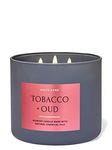 Bath & Body Works Tobacco & Oud 3-Wick Candle