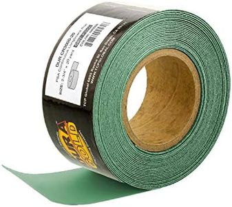 Dura-Gold Premium 3000 Grit Green Film PSA Longboard Sandpaper 20 Yard Long Continuous Roll, 2-3/4" Wide - Self Adhesive Sandpaper for Automotive, Woodworking, Air File Sanders, Hand Sanding Blocks