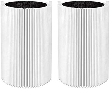 Colorfullife 2 Pack 411 Filter for Blueair Blue Pure 411 Air Purifier, Include 2 Particle and 2 Activated Carbon (2)