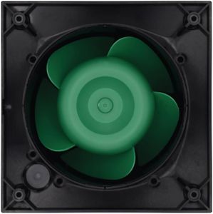 Airflow QT100 B Extractor Fan – Black Bathroom Ventilation