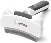 Wolfster Undercoat Deshedding Tool for Dogs & Cats - White