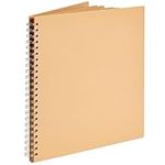 Kraft Hardcover Blank Scrapbook Photo Album (12 x 12 Inches, 40 Sheets)