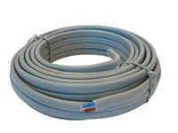 All Lengths 6242Y 2.5mm Twin and Earth Electric Cable Wire Flat T&E Grey BASEC Certified (20m)