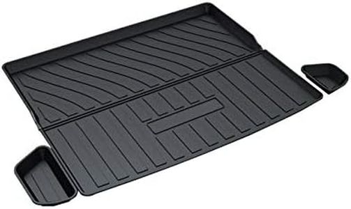 Cherokee Cargo Liners - All-Weather Protection Rear Cargo Trunk Tray Floor Mats Compatible with 2019 2020 2021 2022 2023 2024 Jeep Cherokee, 3D Modeling Waterproof Durable TPO Accessories Custom-Fit